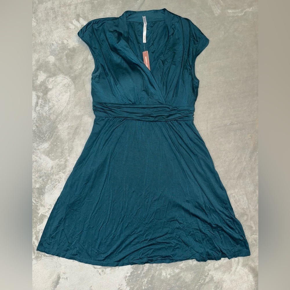 Soma Deep Teal Mini Dress